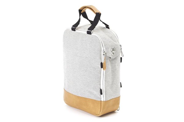 QWSTION Daypack Raw Blend Natural Leather