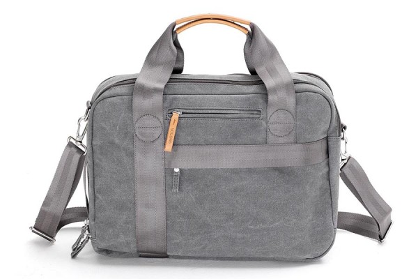 QWSTION Office Bag Washed Grey