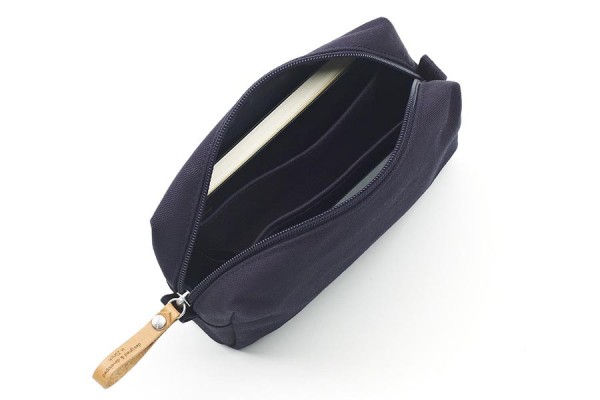 QWSTION Amenity Pouch Organic Navy