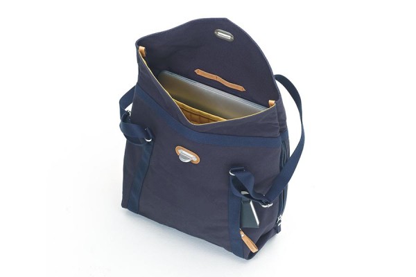 QWSTION Tote Organic Navy